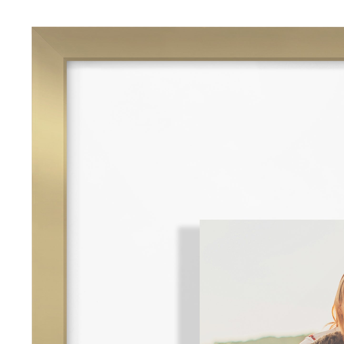 Aluminum Floating Frame | Metal Molding | Shatter-Resistant | Modern - Premium Quality