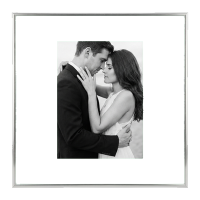 Brooklyn Float Unmatted Picture Frame — 16x20 / Polished Nickel / 1 Pack