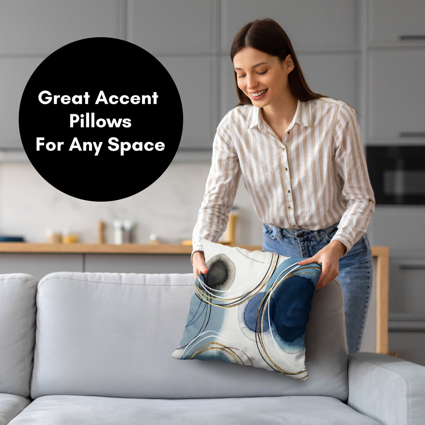 Throw Pillow | Decorative Styles | Sewn-In Insert – Americanflat