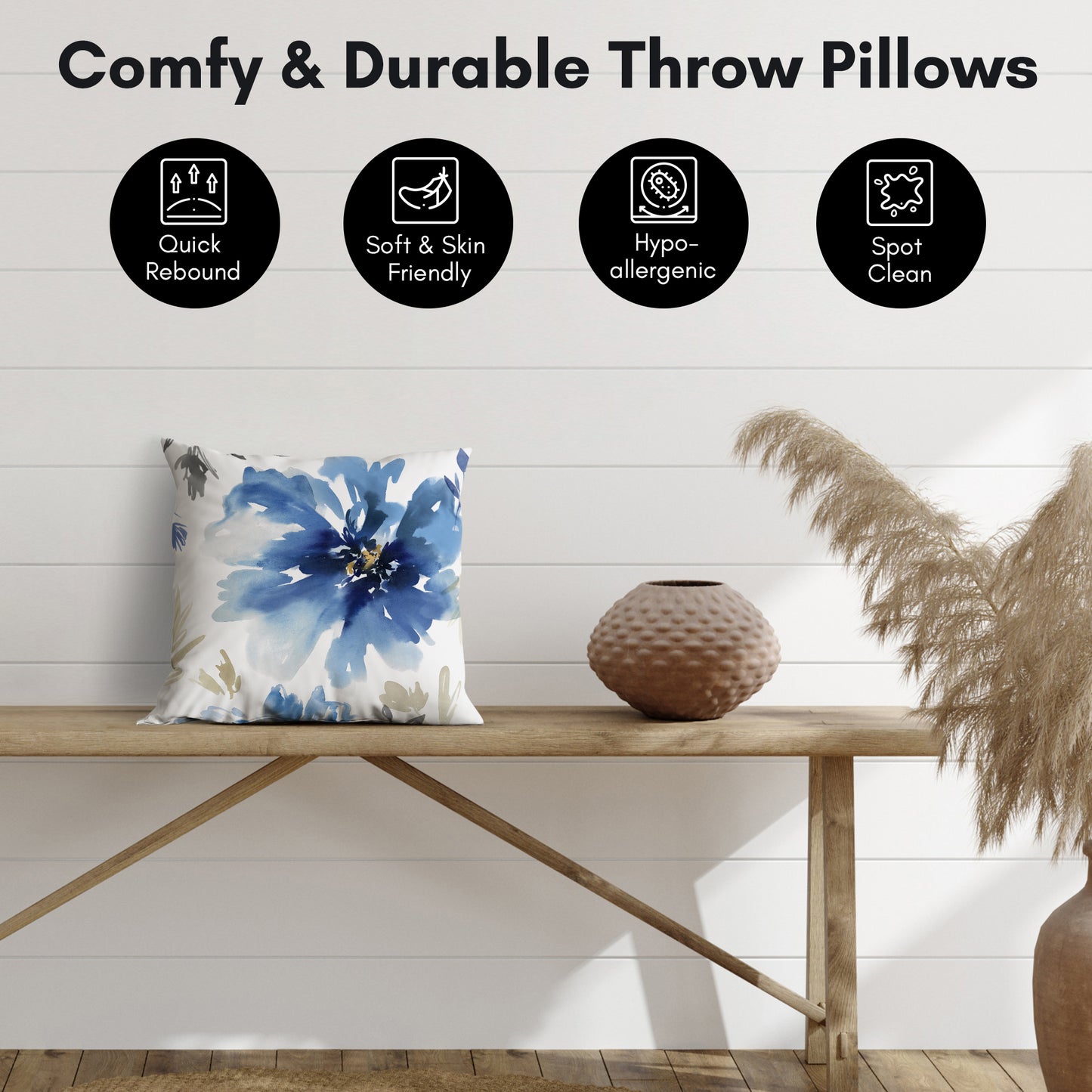 Throw Pillow | Decorative Styles | Sewn-In Insert – Americanflat