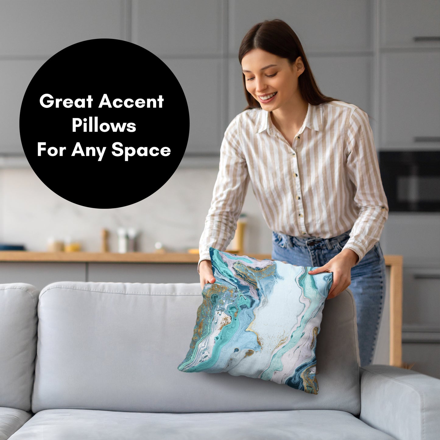 Throw Pillow | Decorative Styles | Sewn-In Insert – Americanflat