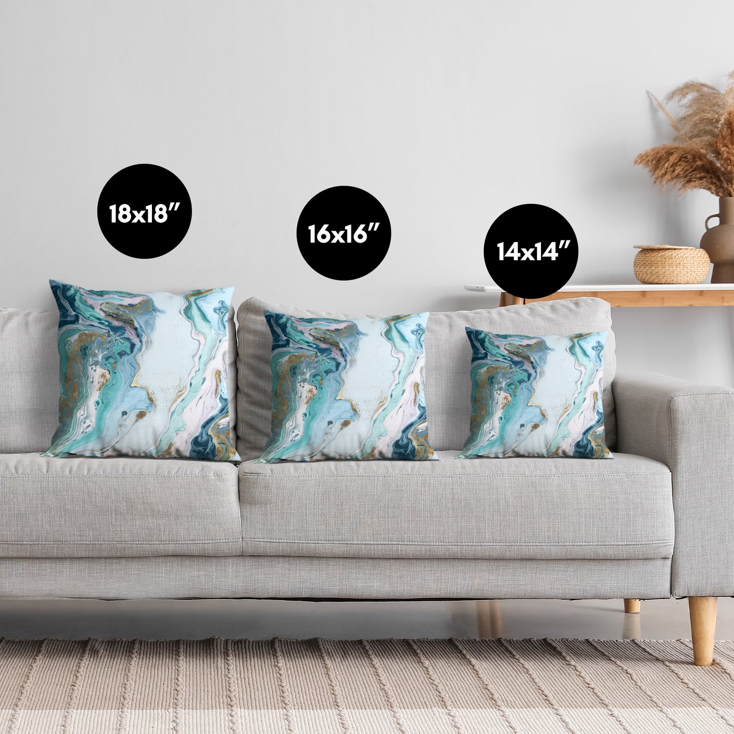 Throw Pillow | Decorative Styles | Sewn-In Insert – Americanflat