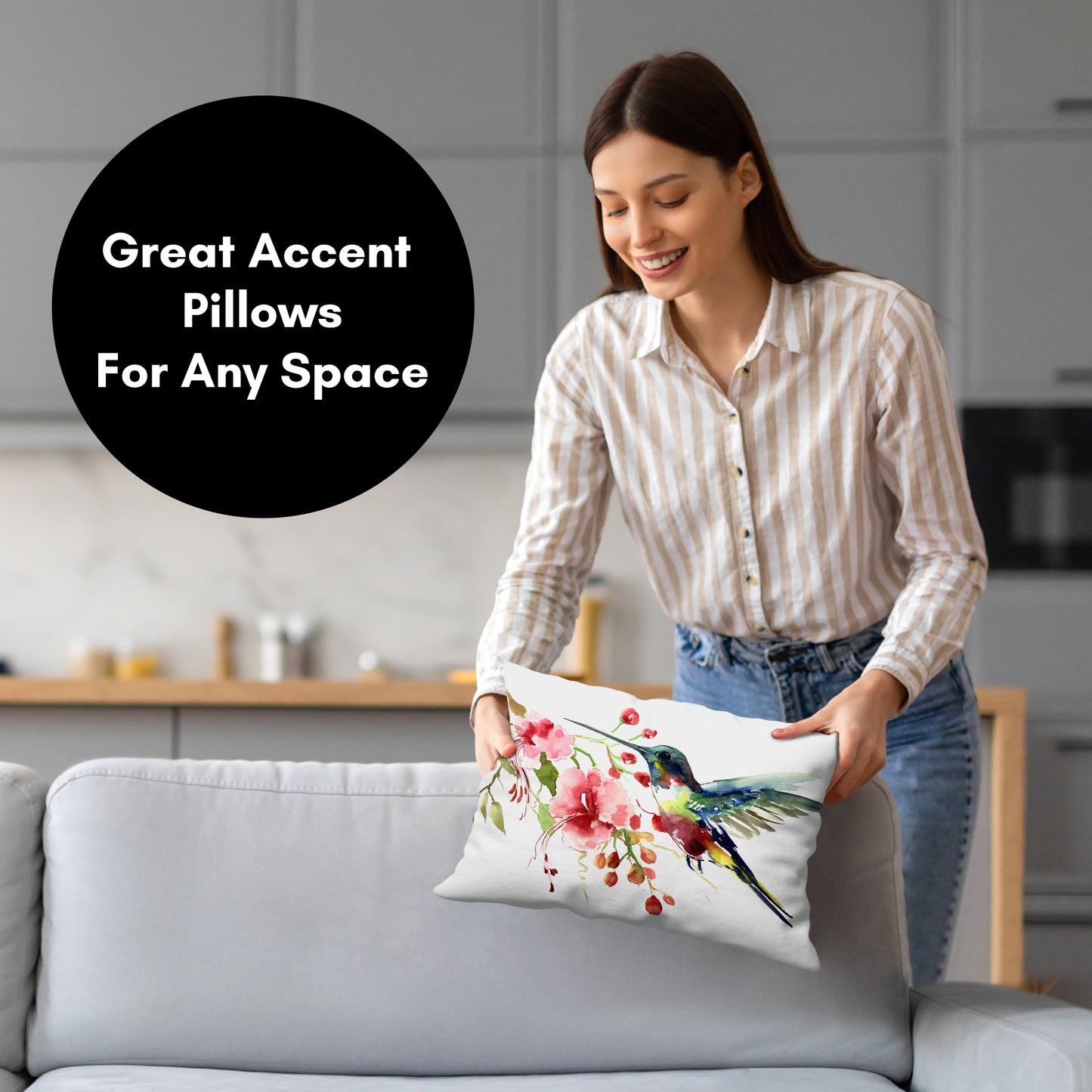 Throw Pillow | Decorative Styles | Sewn-In Insert – Americanflat