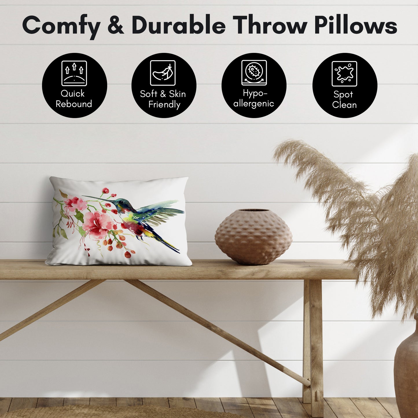 Throw Pillow | Decorative Styles | Sewn-In Insert – Americanflat