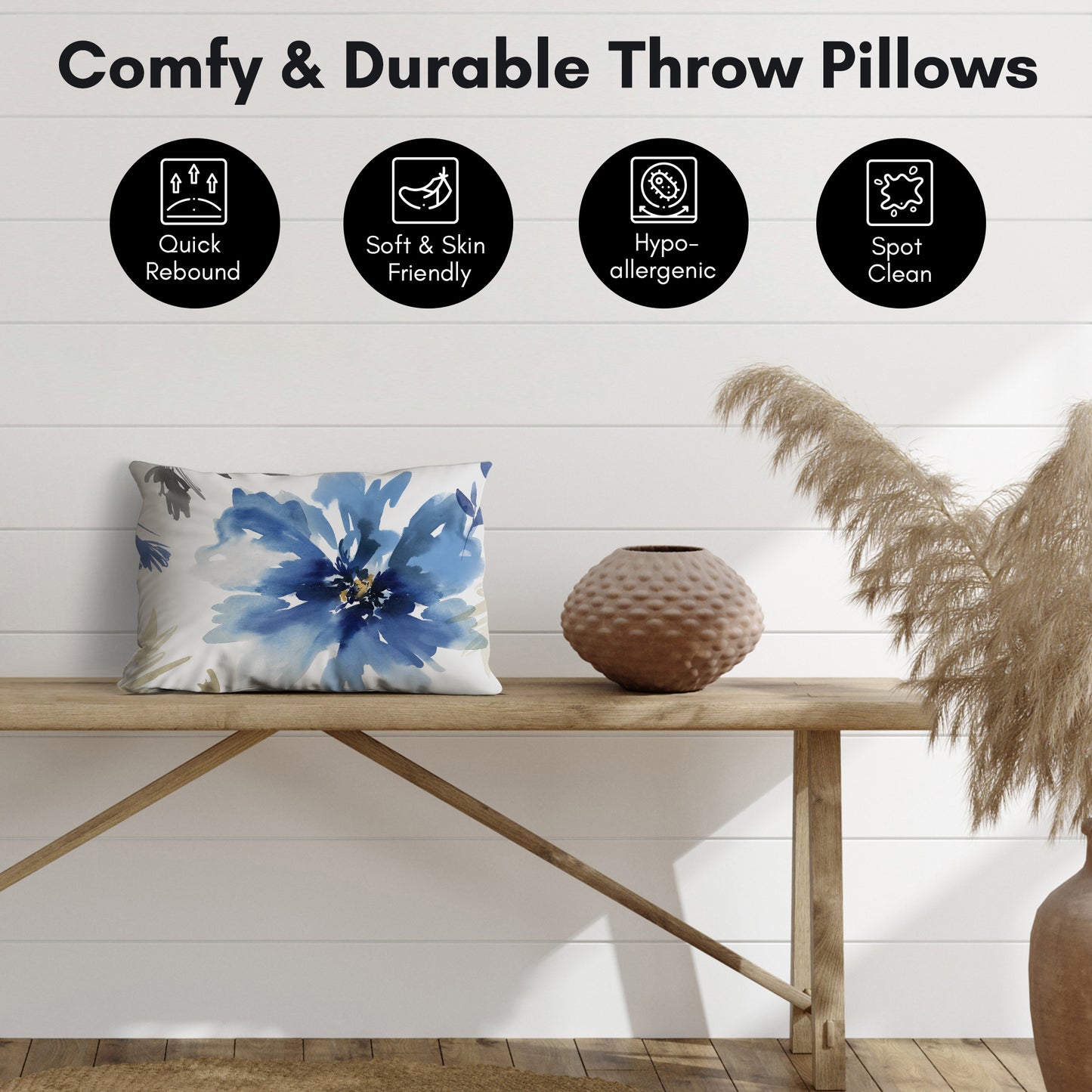 Throw Pillow | Decorative Styles | Sewn-In Insert – Americanflat