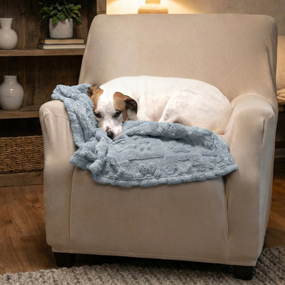 30x40 | Jacquard Fleece Throw Blanket | Gray | Soft and Breathable | Modern