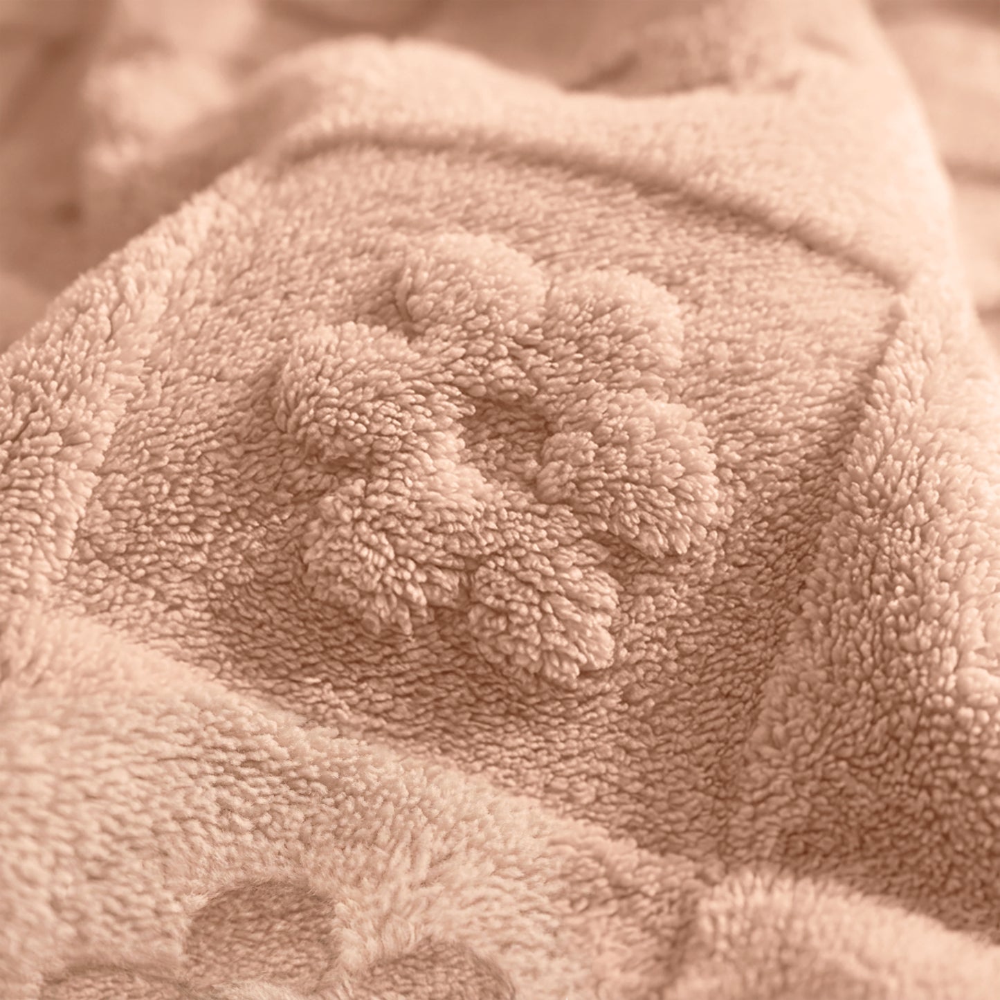 50x60 | Jacquard Fleece Throw Blanket | Pink | Soft and Breathable | Modern