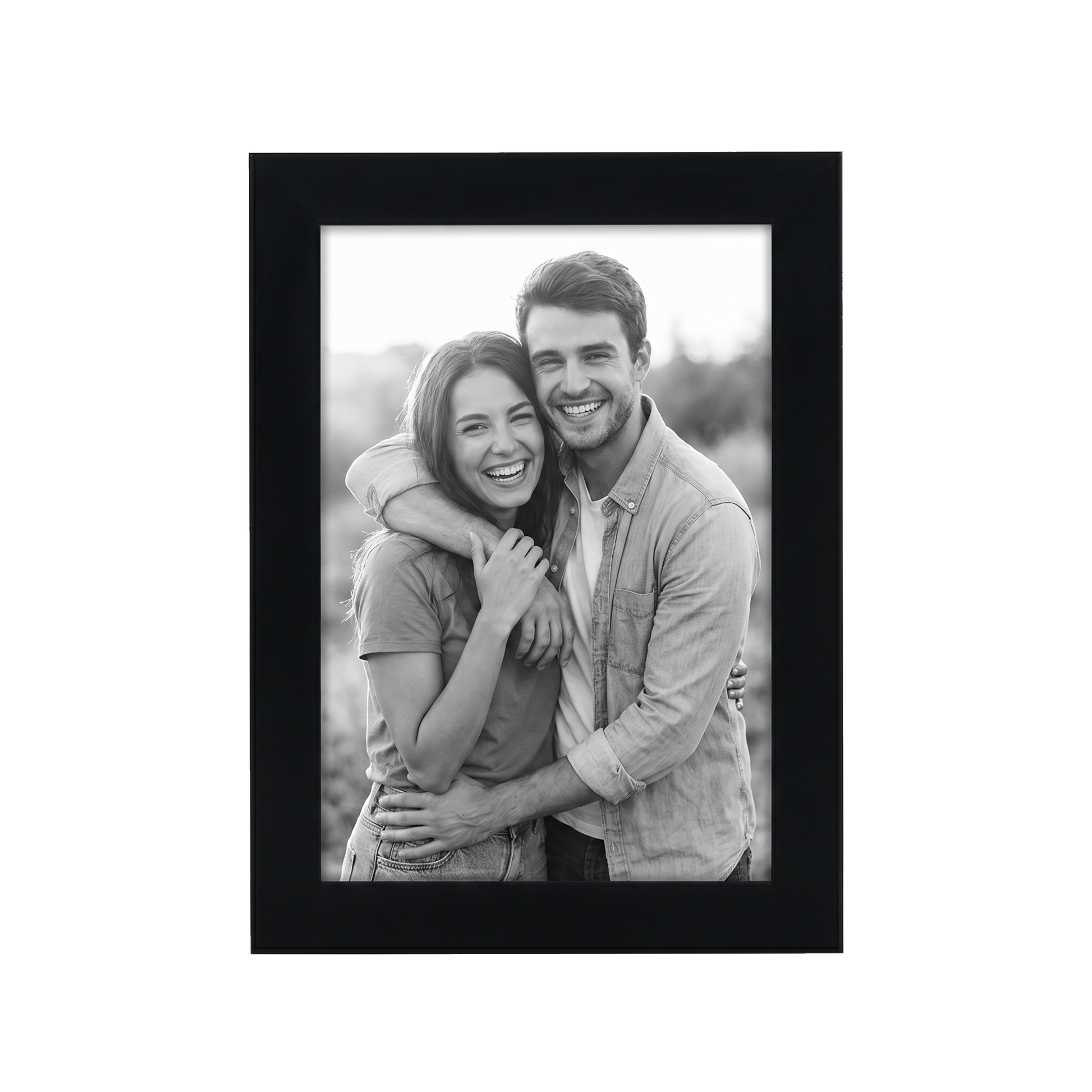 Soho Matted Picture Frame Black