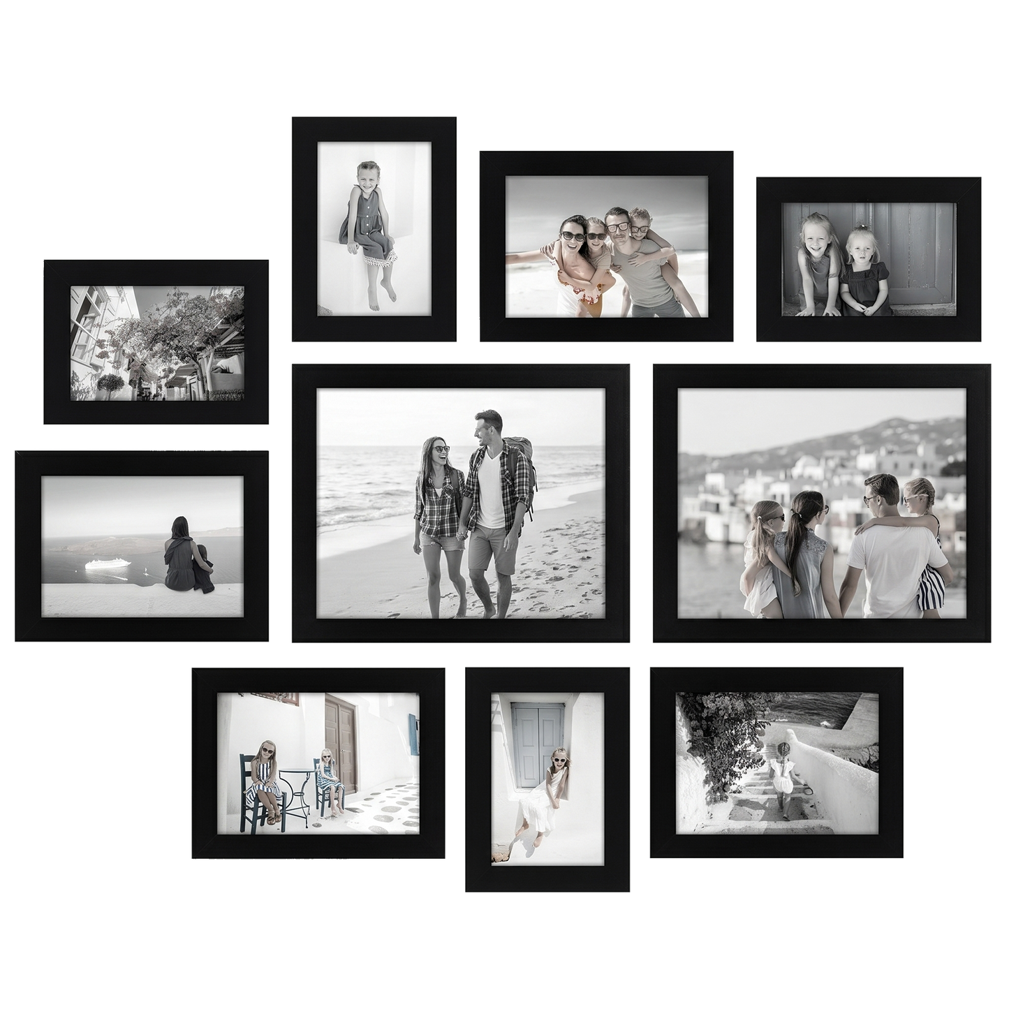 Signature Gallery Wall Set Black