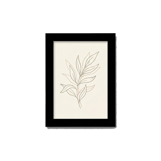 Americanflat A-Size Picture Frame Black