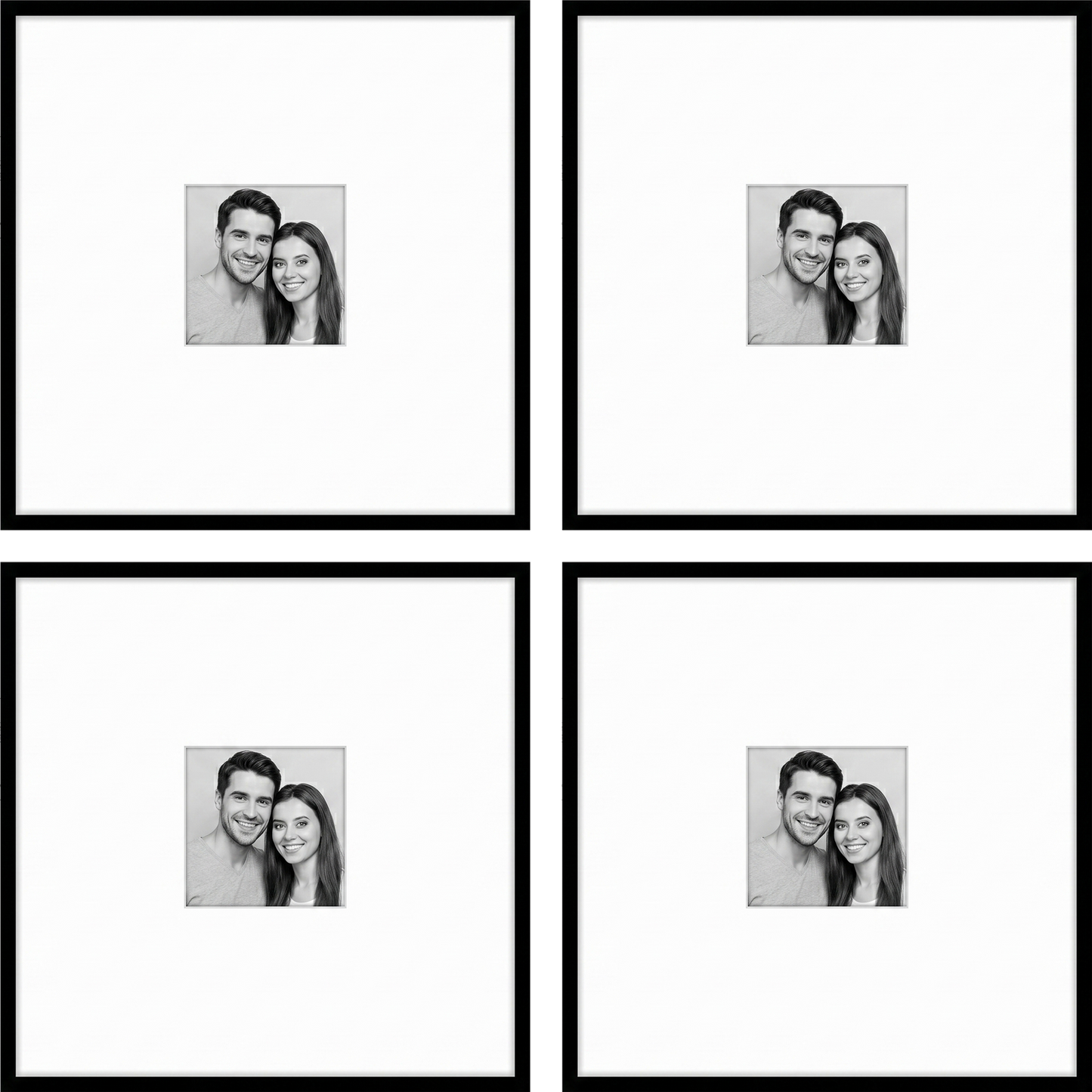 Streamline 16x20 Gallery Wall Set Black