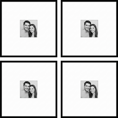 Streamline 16x20 Gallery Wall Set Black