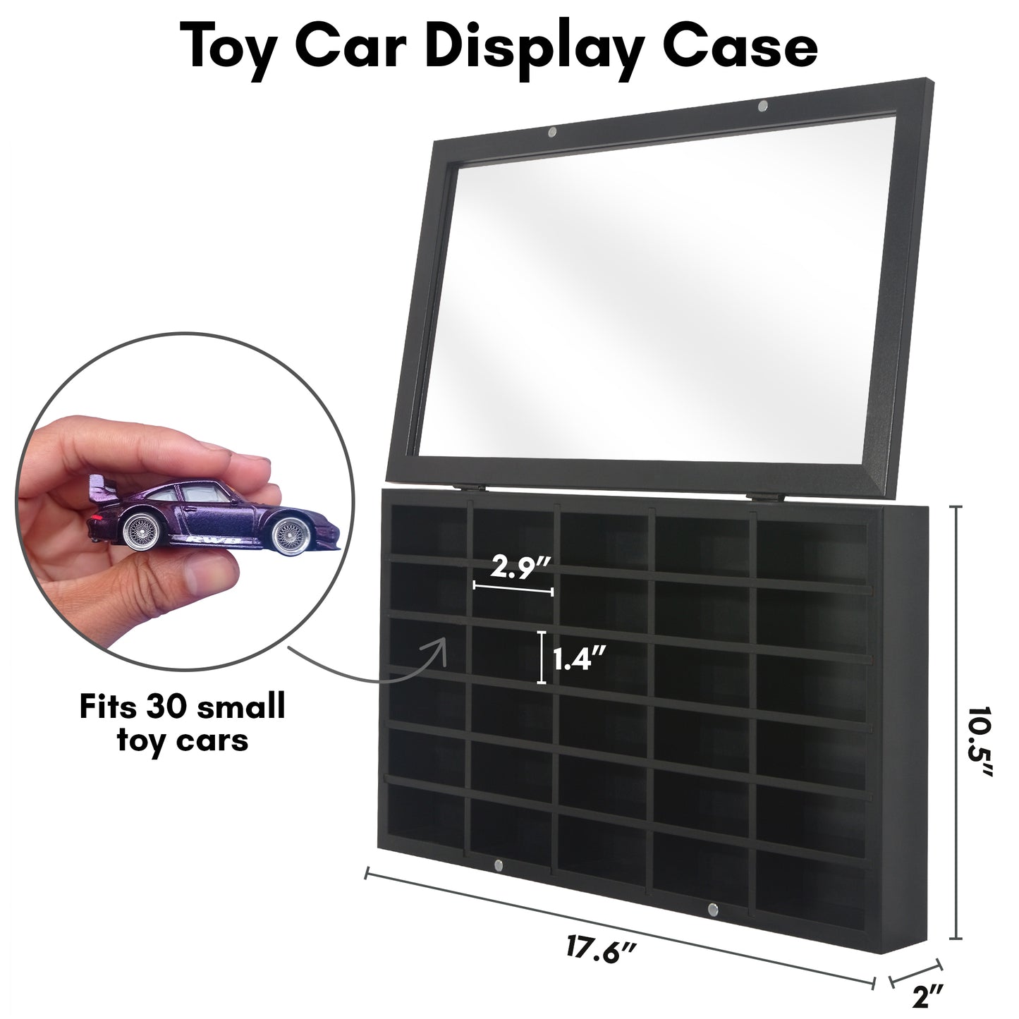 Toy Car Display Case