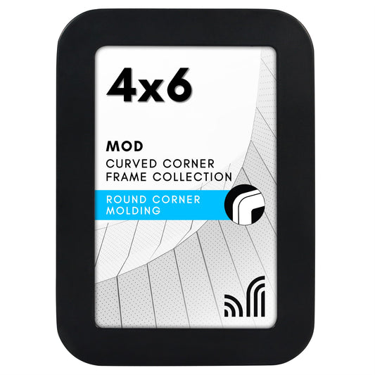 Americanflat Mod Collection Picture Frame | Round Corner Molding | Modern - Premium Quality