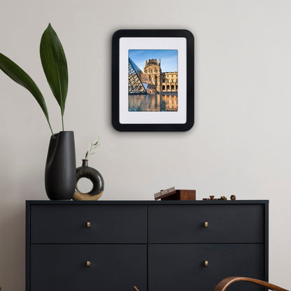 Americanflat Picture Frame with Round Corner CCF1114BLK810