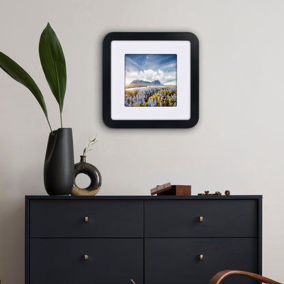Americanflat Picture Frame with Round Corner CCF1212BLK88