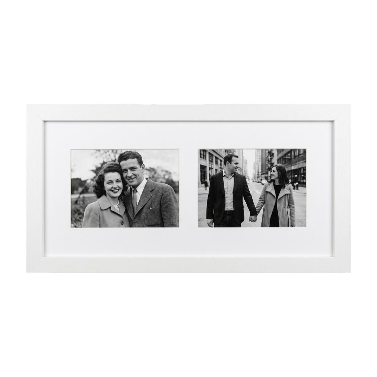Signature Matted Engineered Wood Collage Frame