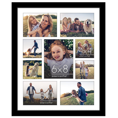 Signature Matted Engineered Wood Collage Frame