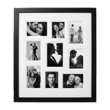 Signature Matted Engineered Wood Collage Frame
