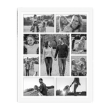 Signature Matted Engineered Wood Collage Frame
