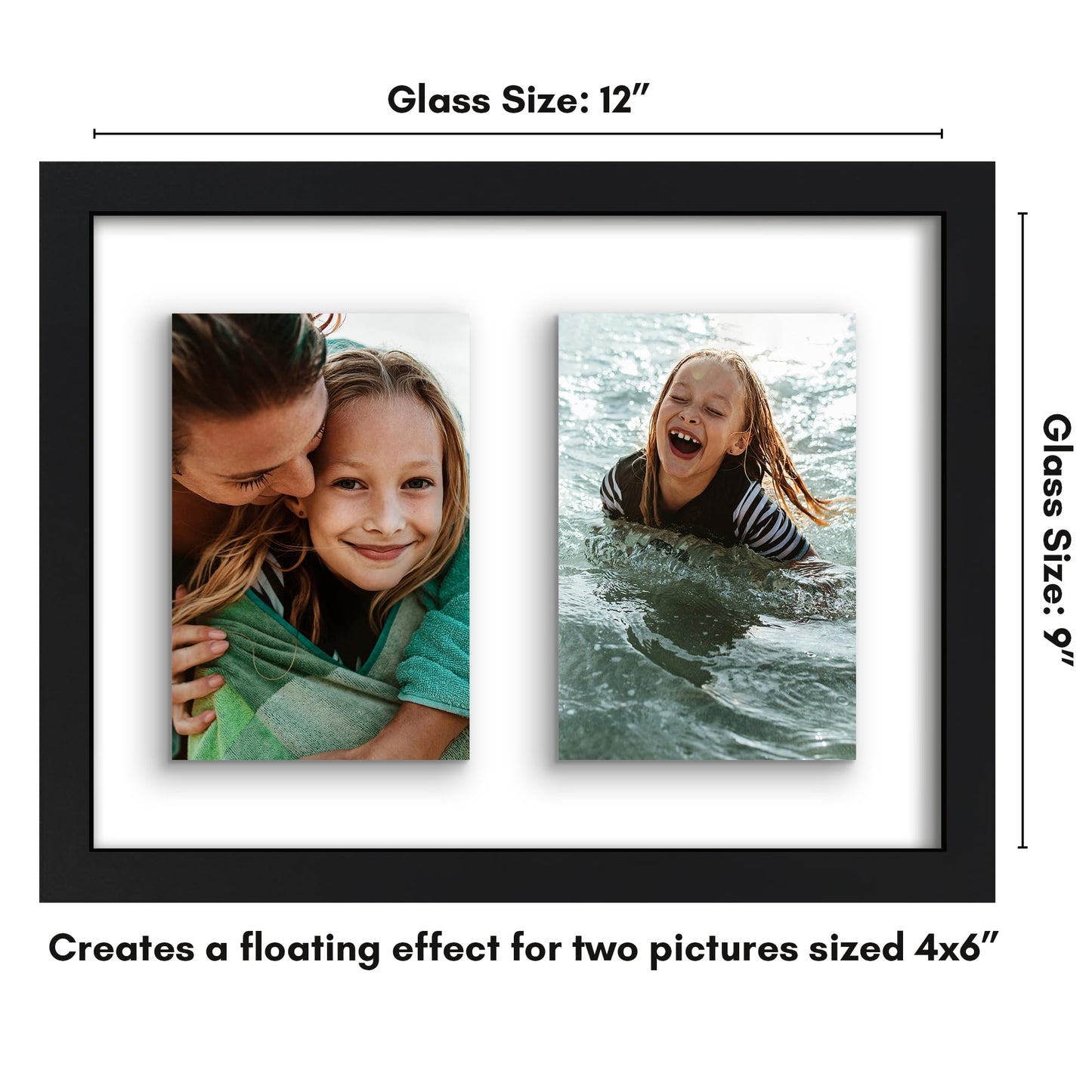 Collage Frame with Floating Effect - Americanflat