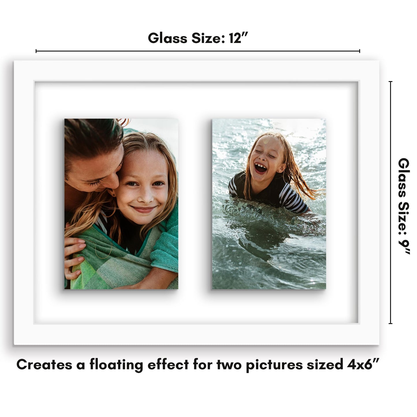 Collage Frame with Floating Effect - Americanflat