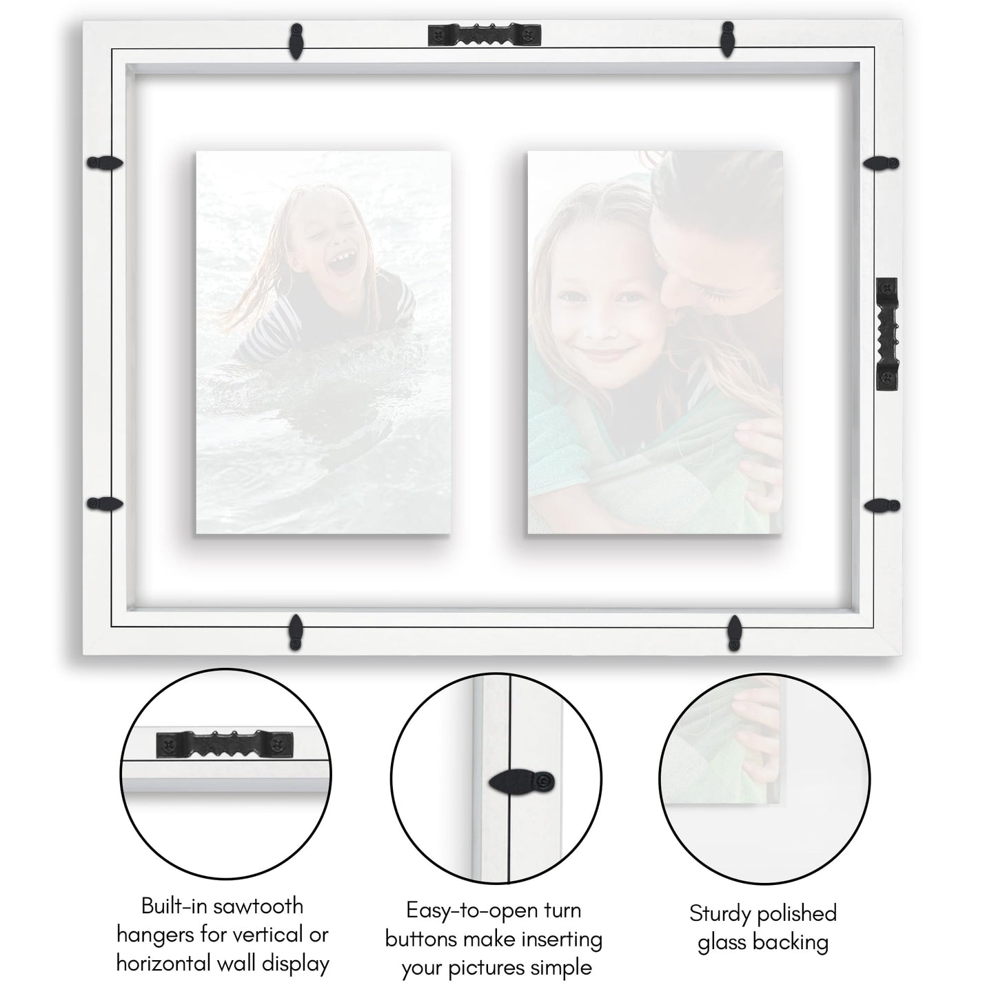 Collage Frame with Floating Effect - Americanflat