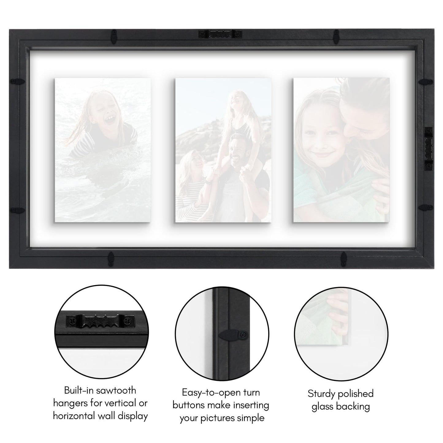 Collage Frame with Floating Effect - Americanflat