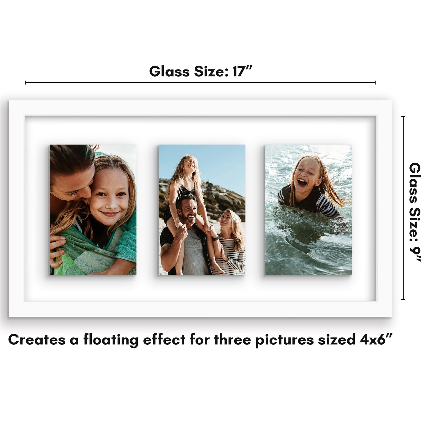 Collage Frame with Floating Effect - Americanflat
