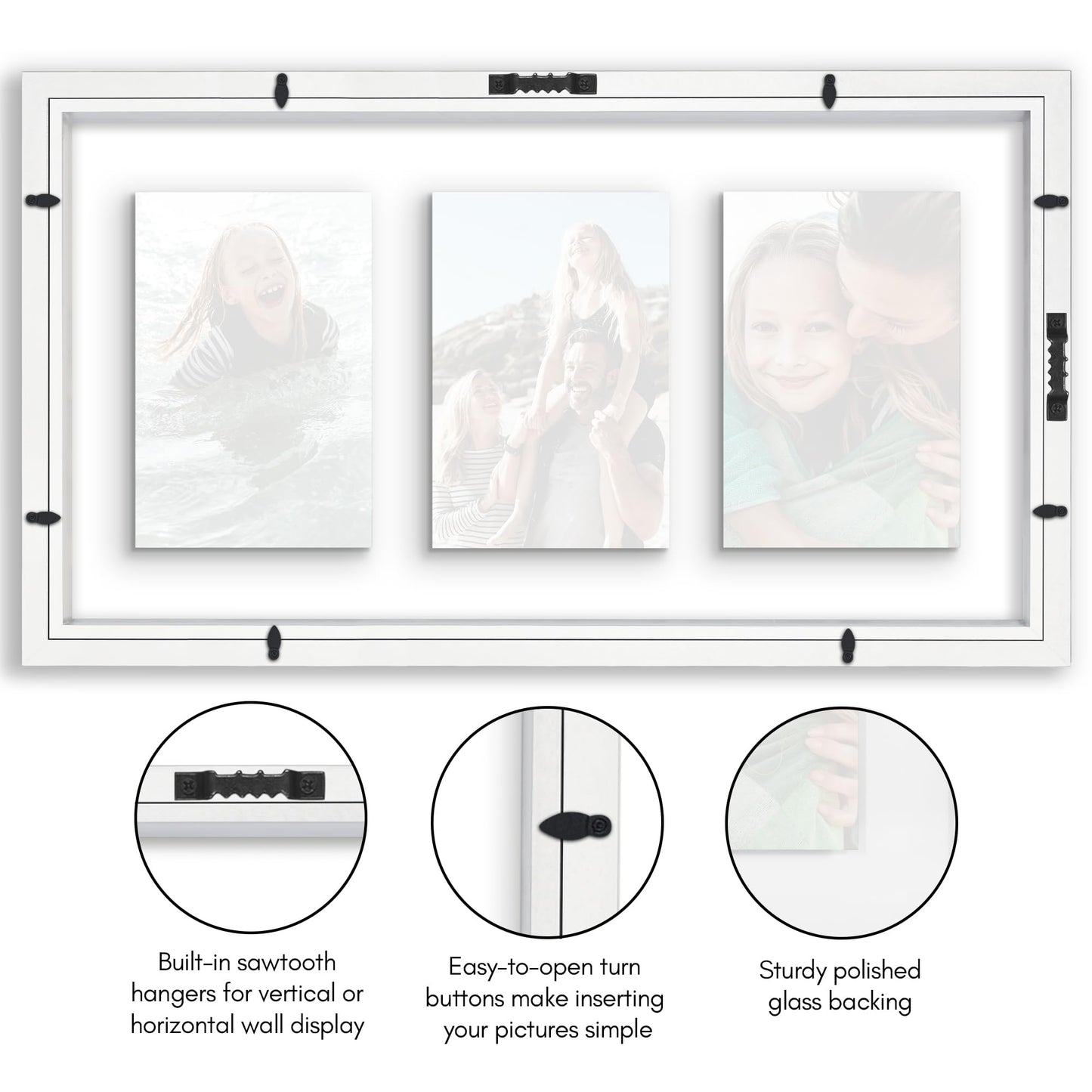 Collage Frame with Floating Effect - Americanflat