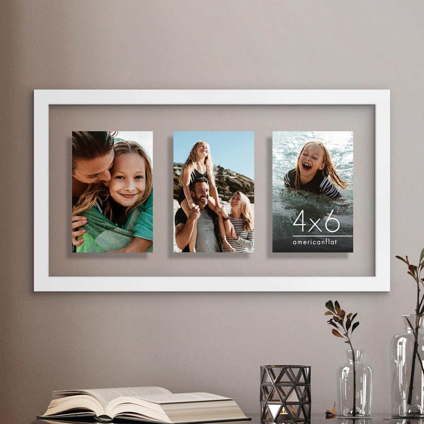 Collage Frame with Floating Effect - Americanflat