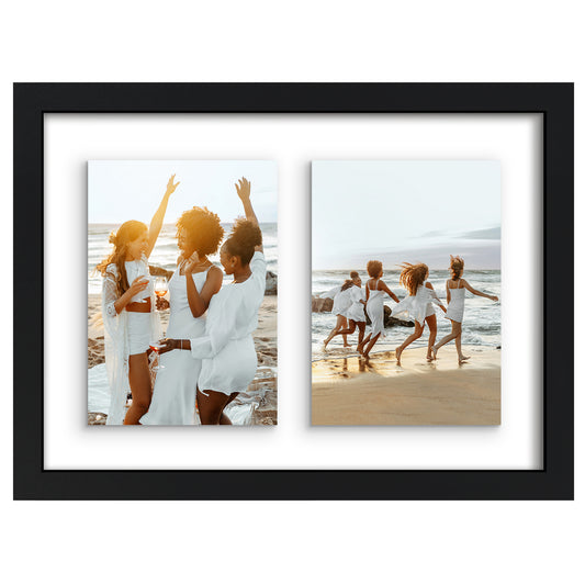 Collage Frame with Floating Effect | With Mat | Americanflat | Modern Decor