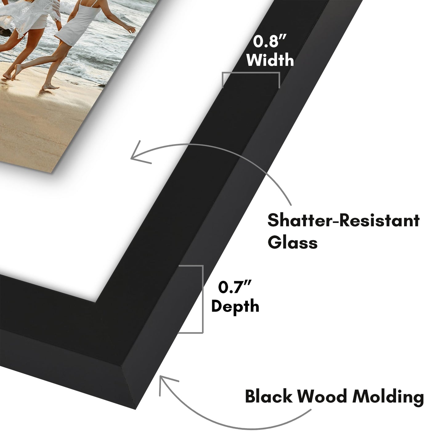 Collage Frame with Floating Effect - Americanflat