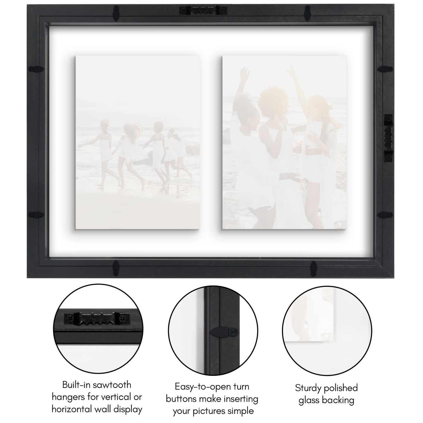 Collage Frame with Floating Effect - Americanflat