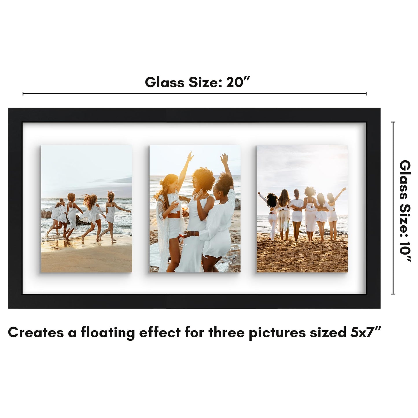 Collage Frame with Floating Effect - Americanflat