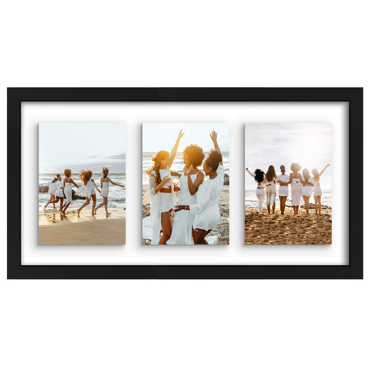 Collage Frame with Floating Effect | With Mat | Americanflat