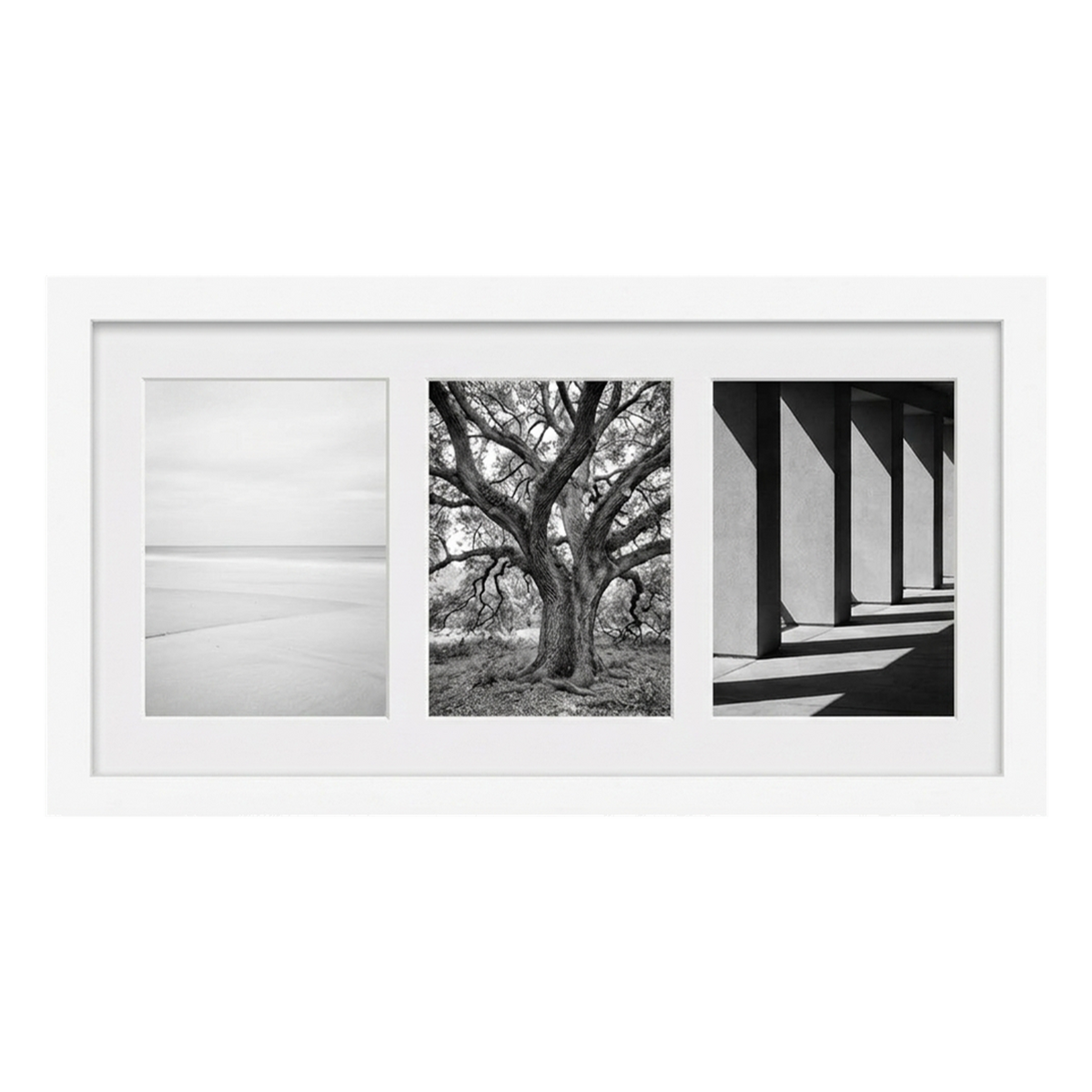 Signature Matted Engineered Wood Collage Frame