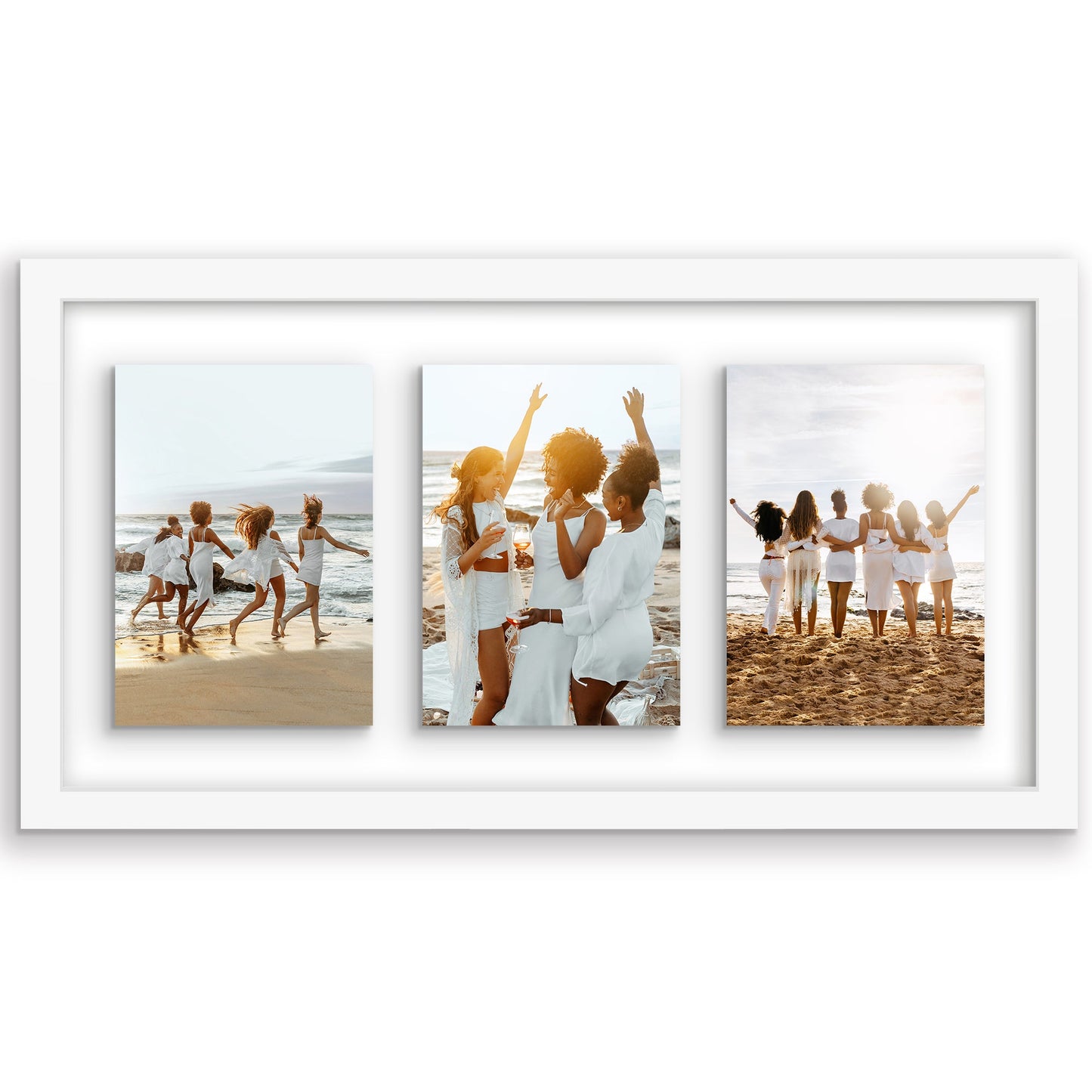 Americanflat Picture Frame with Classic Molding | Signature Collection Collage Picture Frame