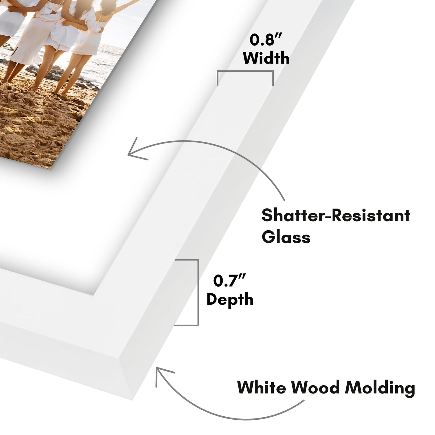 Collage Frame with Floating Effect - Americanflat