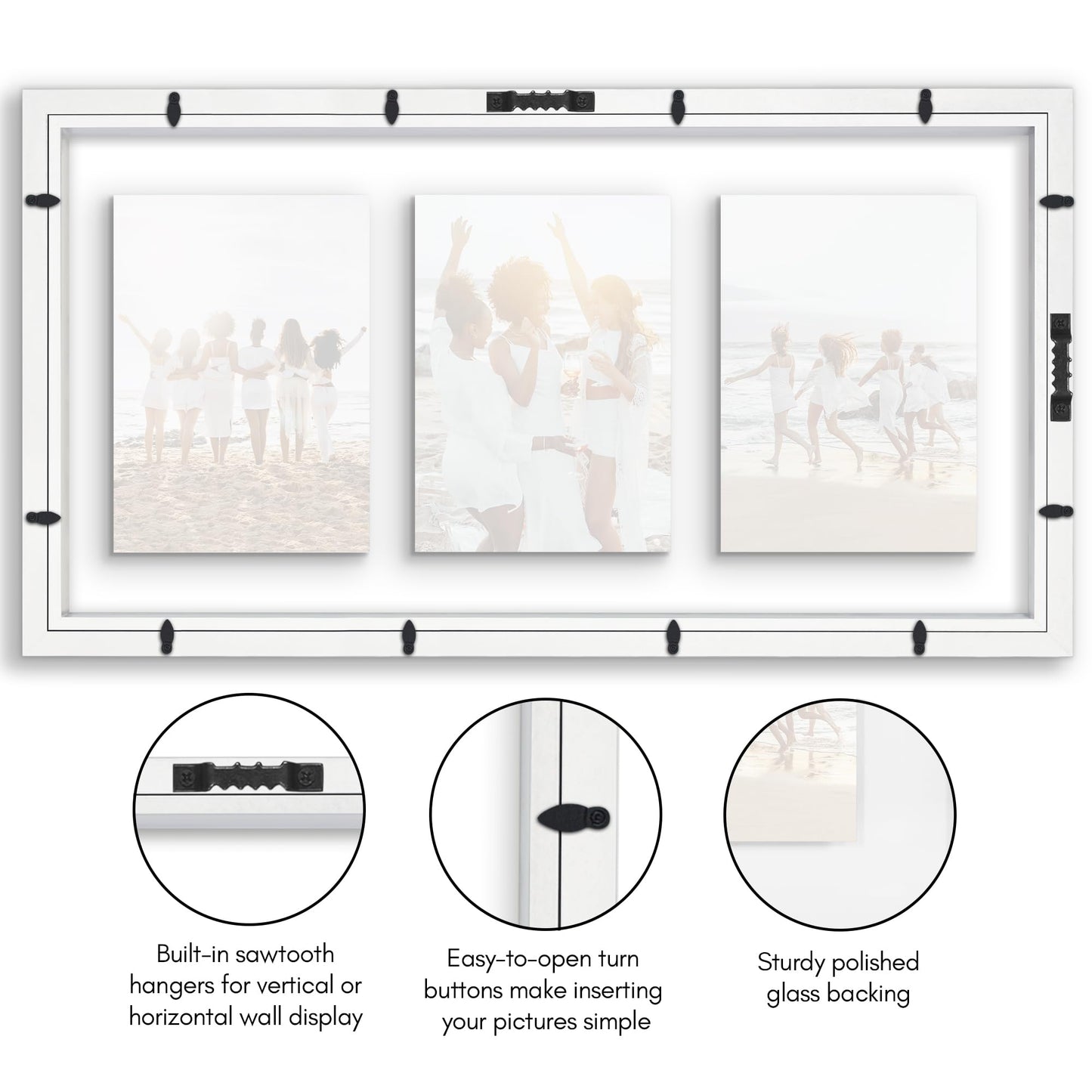 Collage Frame with Floating Effect - Americanflat