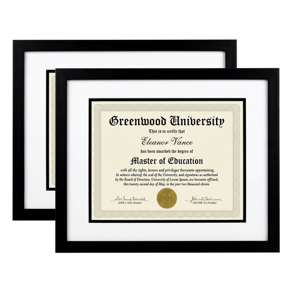 Legacy Matted Document Frame