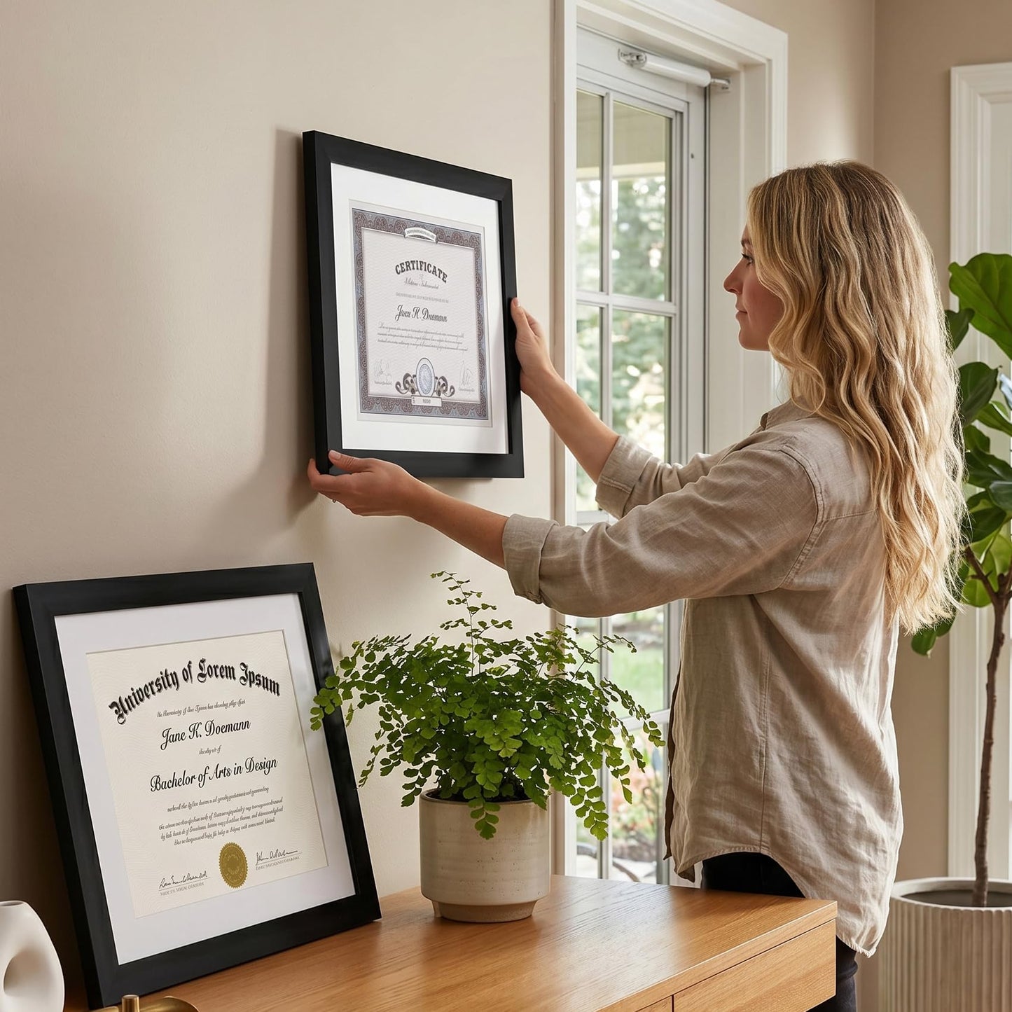 Legacy Matted Document Frame
