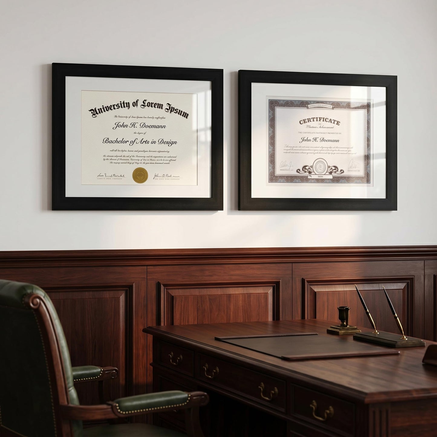 Legacy Matted Document Frame