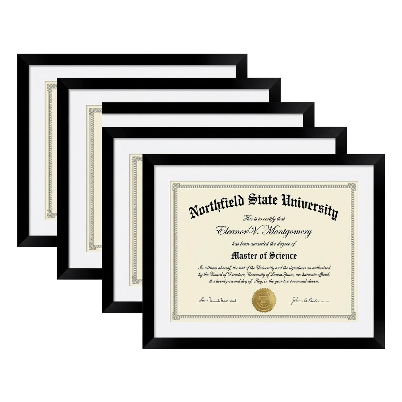 Legacy Matted Document Frame