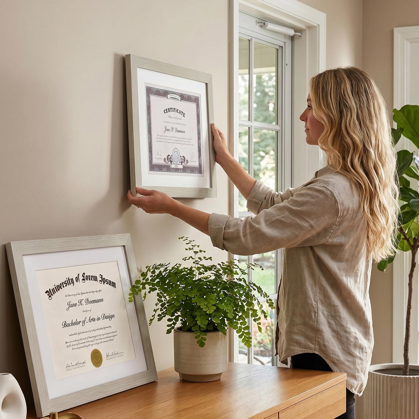 Legacy Matted Document Frame