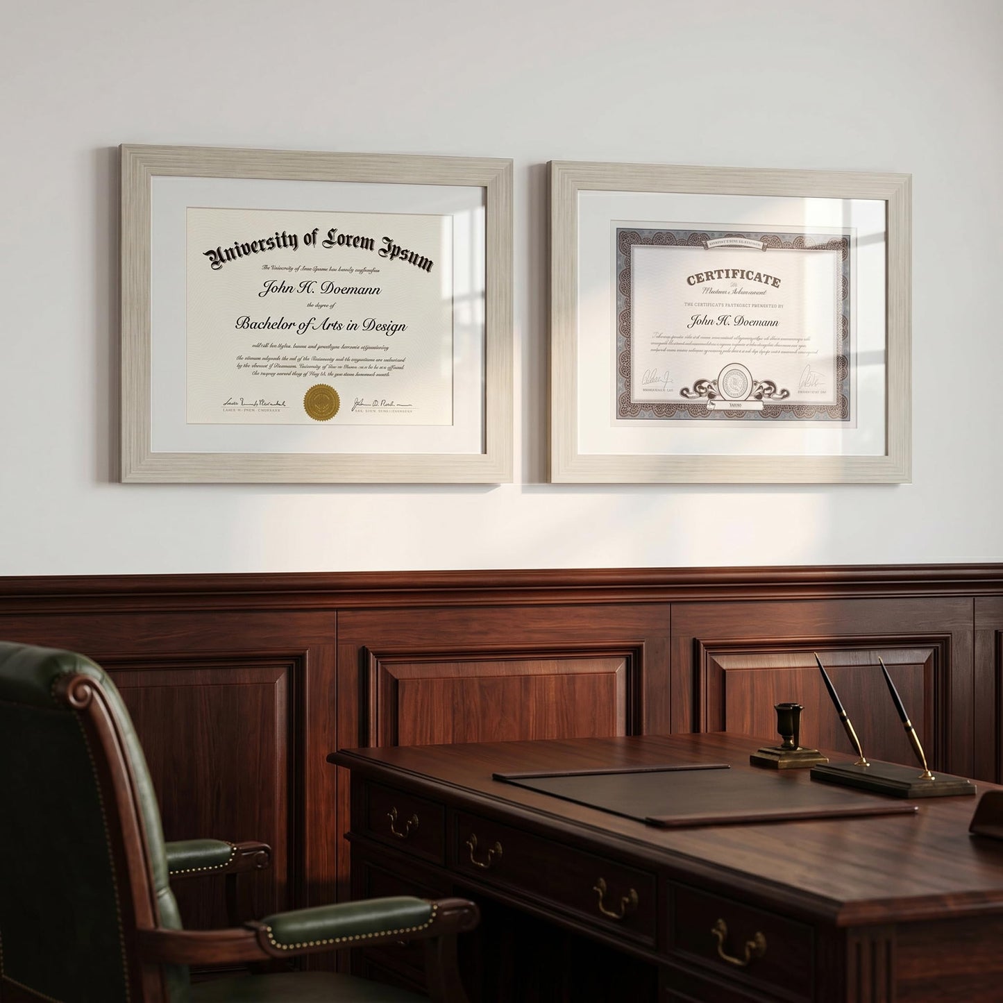 Legacy Matted Document Frame