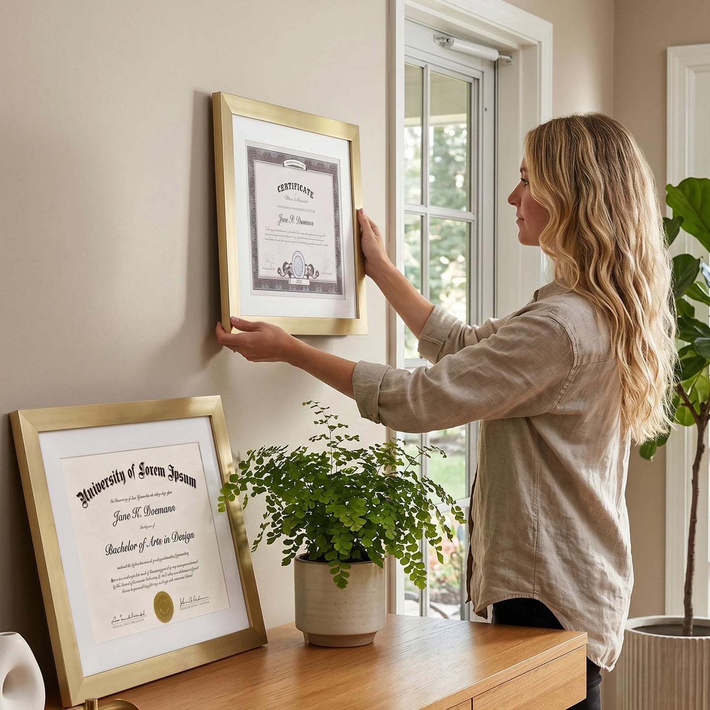 Legacy Matted Document Frame