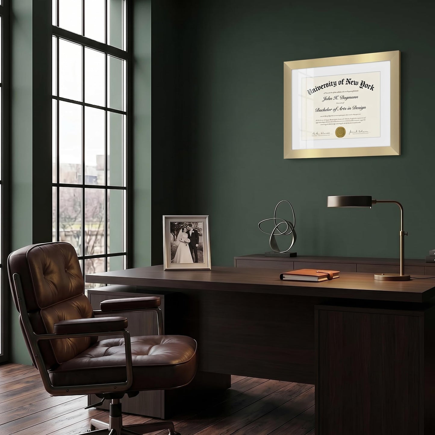 Legacy Unmatted Document Frame