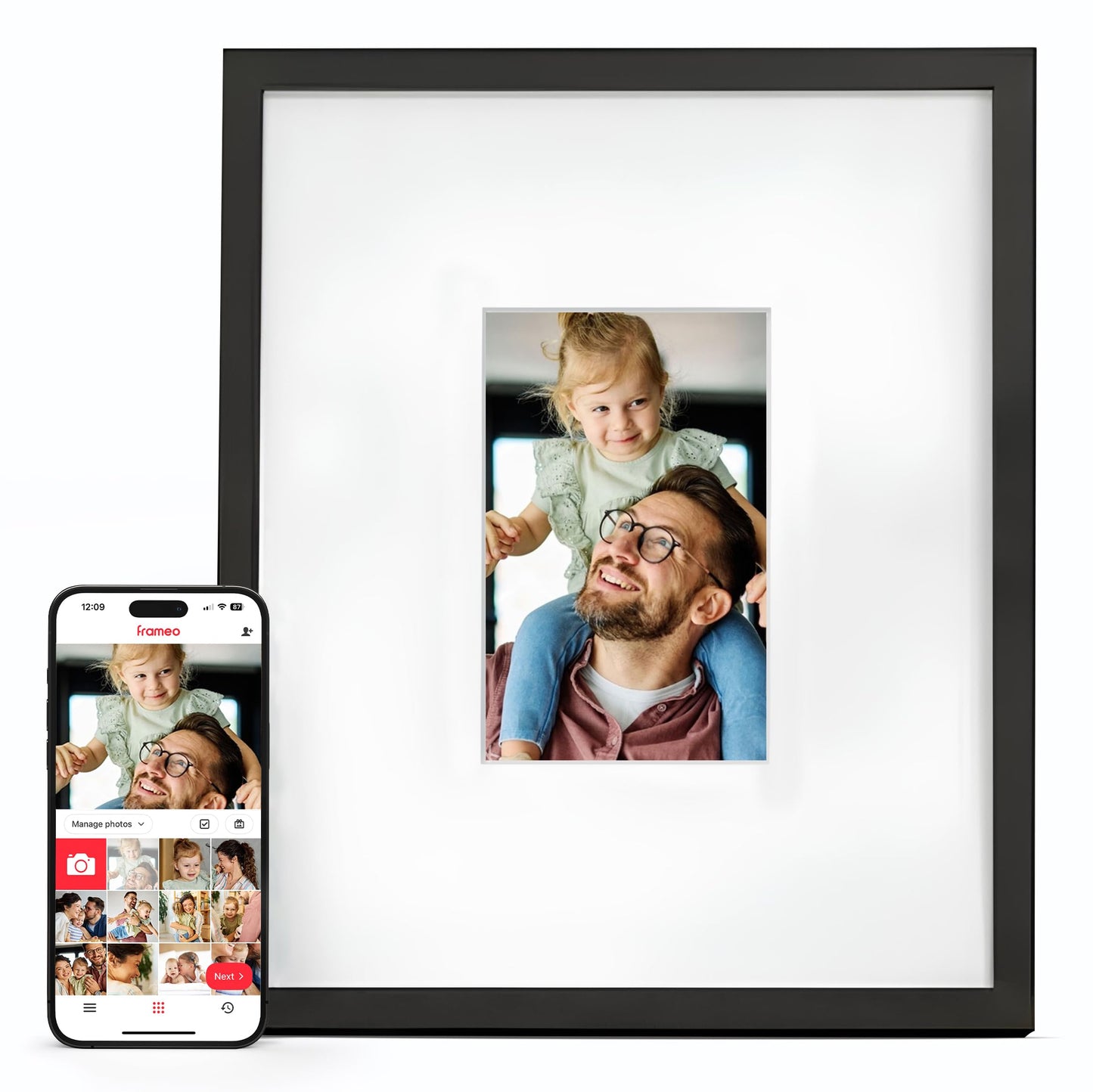 Americanflat Digital Picture Frame