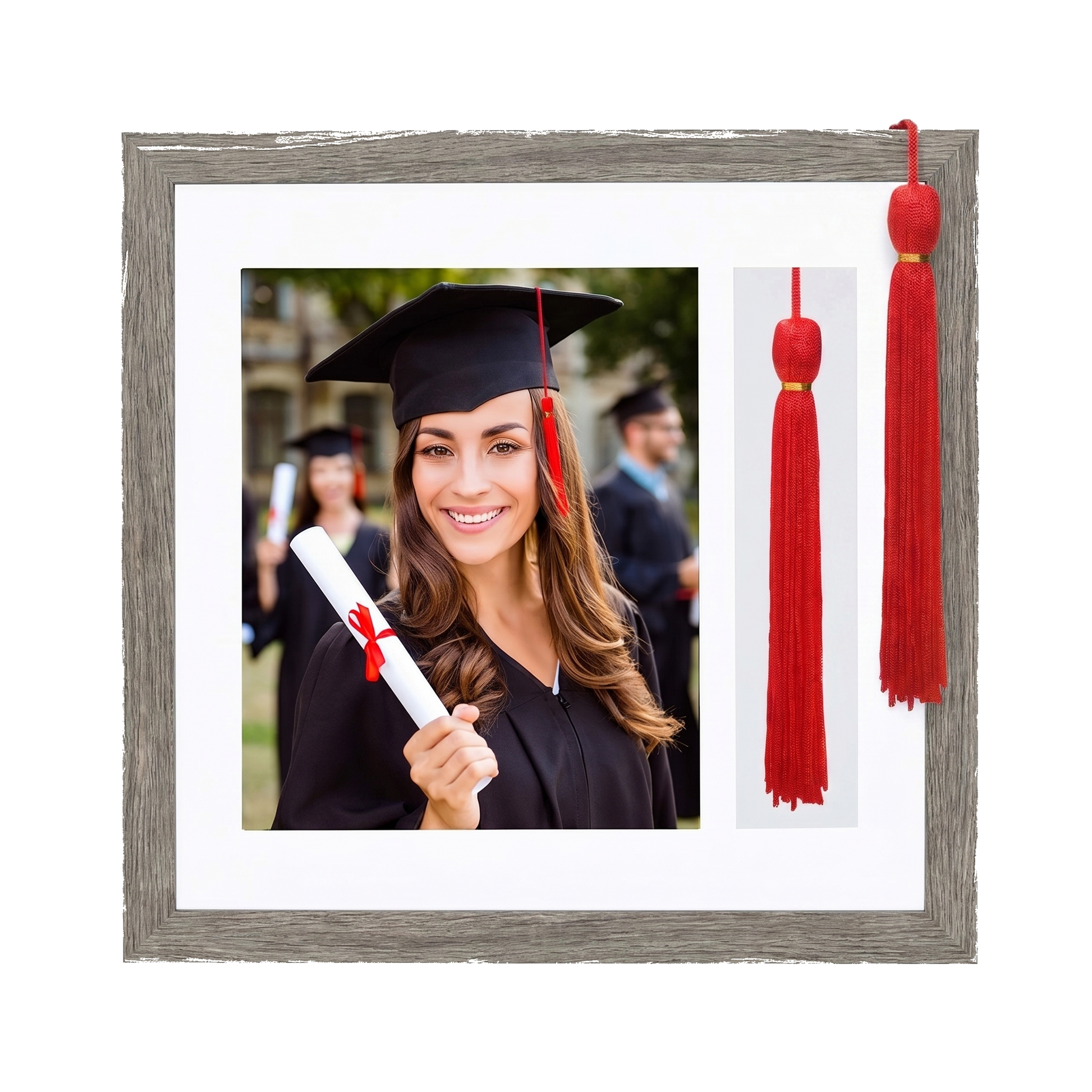 Legacy Unmatted Document Frame Driftwood